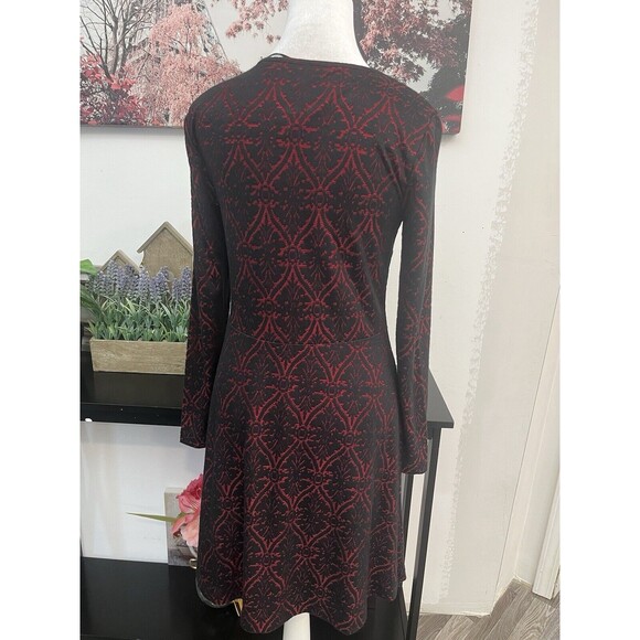 Kensie Women’s Pullover Dress Size S Long Sleeve Knee Length Round Neck - Picture 8 of 14